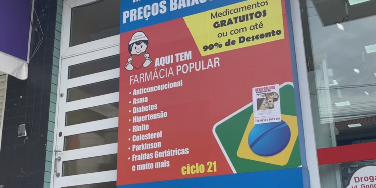 Pacientes ficam sem remédio gratuito após bloqueio do Farmácia Popular em Sorocaba e Votorantim