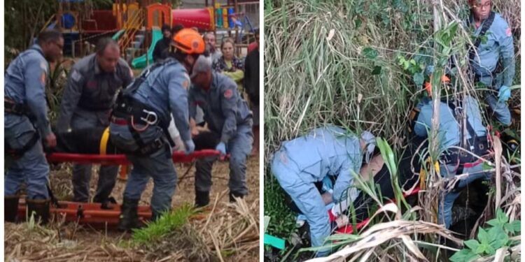 Menino de 8 anos cai em córrego ao tentar pegar bola e é resgatado em São Roque