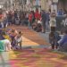 Dois quilômetros de tapetes colorem as ruas do Centro Histórico de Itu no feriado de Corpus Christi